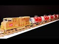 How To Make A Tanker Train Cargo Train Container Train Freight Train From Coca Cola Cans