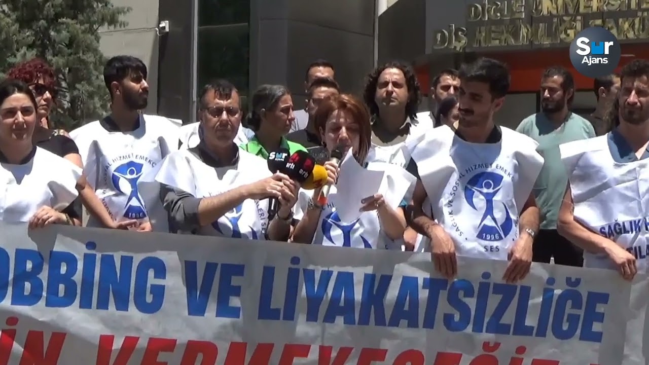 Diyarbakır'da dekandan sağlık emekçilerine şiddet: Daha mobbing görmediniz