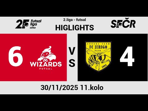 Wizards SO Praha 10 - FC Jerigo 1994 Plzeň - 6:4 (4:1)