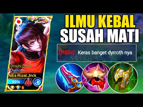 Darah Tebel Damage Sakit !! Build Dyrroth Tersakit 2023 - Item Dyrroth Tersakit 2023