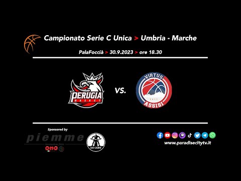 HIGHLIGHTS SERIE C UNICA 2023-2024 - PERUGIA BASKET vs. VIRTUS ASSISI