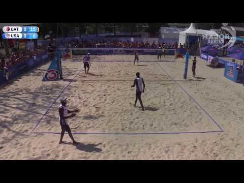 2018 Vienna Cherif/Tijan (QAT) v Crabb Taylor/Gibb (USA)