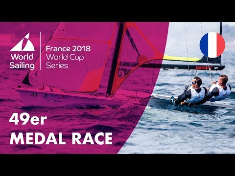 Full 49er Medal Race - Sailing's World Cup Series | Hyères, France 2018
