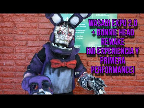 Wasabi Expo 2.0 / bonnie cosplay remake + performance  / fnaf cosplay chile 🇨🇱🇨🇱