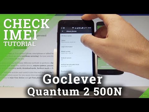 How to Check IMEI in Goclever Quantum 2 500N - Serial Number |HardReset.Info