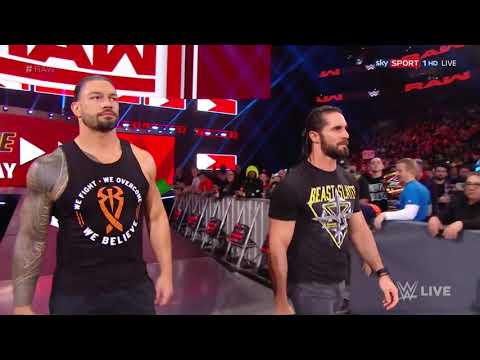 The shield is back! Monday night Raw 4 march 2019 hd