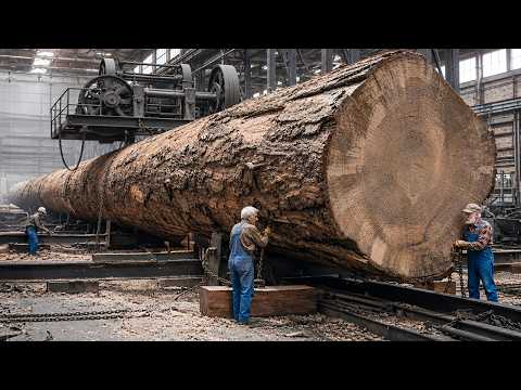 Inside Hull-Oakes: The Last Giant Steam-Powered Sawmill Still Cutting Logs | Full Documentary