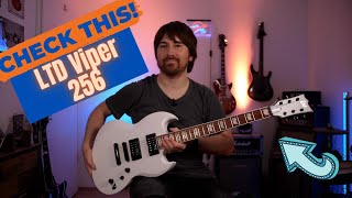 Video thumbnail for Don't Miss This Guitar UNDER $500 ! // LTD Viper-256 // Review & Sound by Strings of Rock