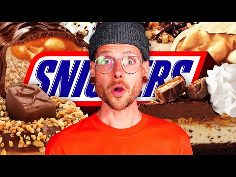 THE ULTIMATE SNICKERS CHALLENGE! | 25,000 Calories