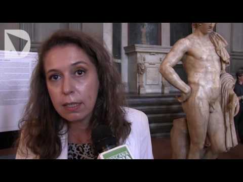 SERENA PINI SU RESTAURO E MOSTRA STATUE ROMANE SALONE DEI CINQUECENTO - dichiarazione