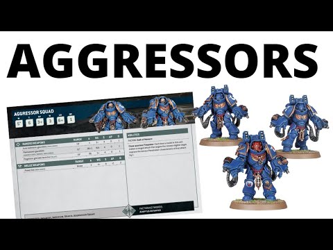 Primaris Aggressors in Warhammer 40K 10th Edition - Full Unit Rules Review from Index Space Marines