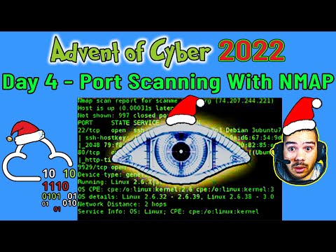 TryHackMe Advent Of Cyber 2022 - Day 4 - Port Scanning With NMAP