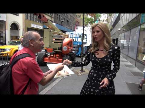 Ivanka Trump at the 'TODAY' show studio in New York, NY, ...