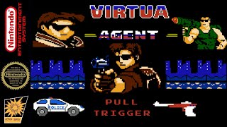 Virtua Agent - Virtua Cop Demake For The NES (Homebrew)