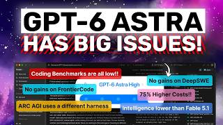 GPT-6 Astra (Benchmarks Deep-dive): This is not a good coding model anymore? - Worse than Fable?