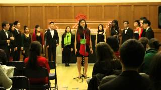 Not that Far from Bethlehem (Point of Grace cover) // LIVING WATER AT YALE // Christmas jam 2013