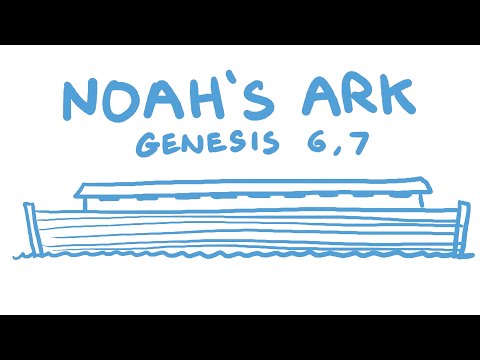 Noah's Ark Bible Animation (Genesis 6, 7)