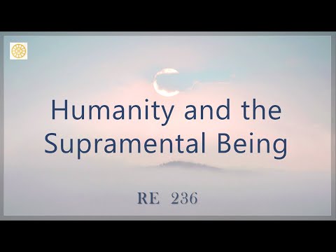 Humanity and the Supramental Being  |  RE 236  |  Dr Alok Pandey