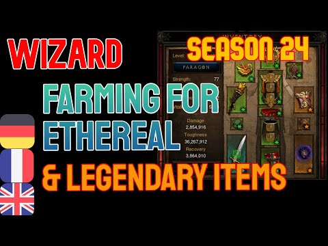 Firebird Wizard build guide at GR 91 and T16 farming - Diablo 3 Season 24