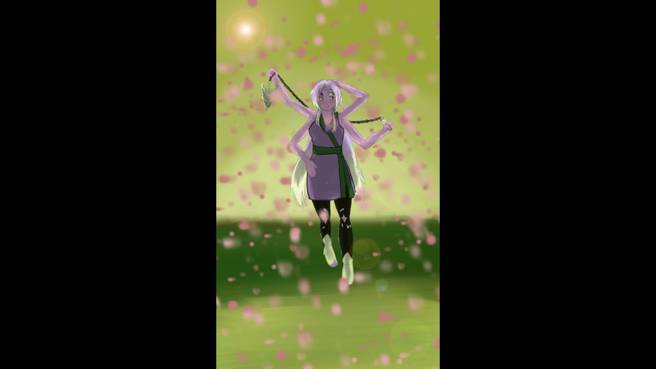 Speedpaint: Amethyst and Peridot fusion (Lepidolite)