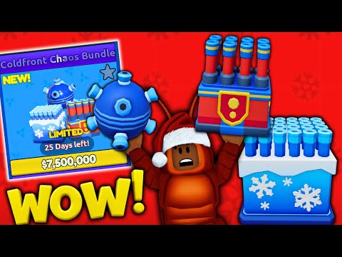 New Coldfront Chaos Bundle In (Fireworks Playground) Roblox.