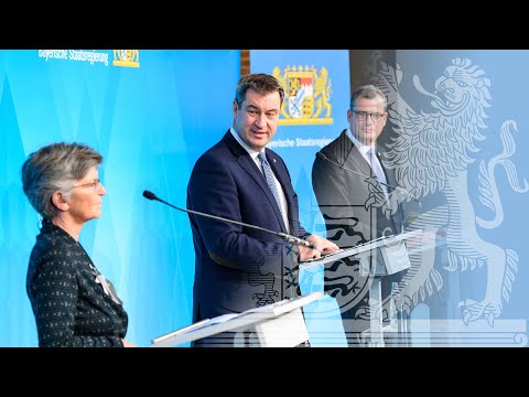 Video in Gebärdensprache: Pressekonferenz zur Corona-Pandemie (13.10.20) - Bayern