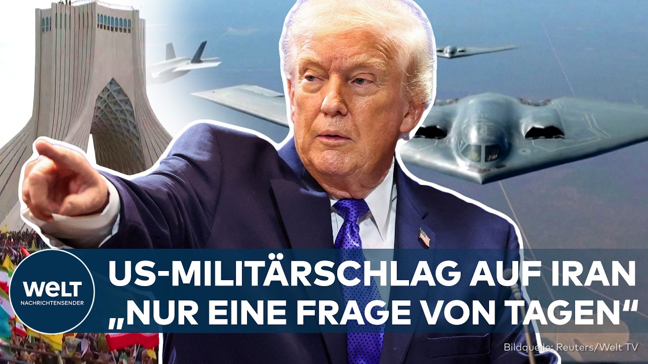 US-ANGRIFF AUF IRAN „nur eine Frage von Zeit“ – Donald Trump: „Wir sind auf Krieg vorbereitet!“