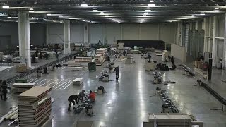 Warehouse Construction Stock Video