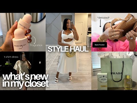 SUMMER STYLE HAUL: Elevated Casual + Look Cute Running Errands + Summer Dresses + Fragrances