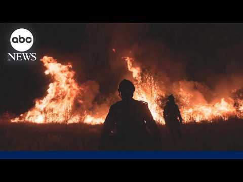 Over 250,000 forced to flee European wildfires