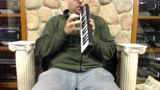Video thumbnail for STAGMELBK - NEW Black Stagg Melosta Alto Melodion 32 Key Melodica $24.99 by Liberty Bellows