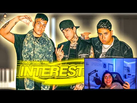 REACCIONANDO a C.R.O, DUKI, FMK - INTERESTELAR