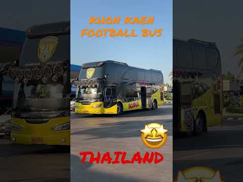 INCRÍVEL ÔNIBUS KHON KAEN CLUBE DE FUTEBOL TAILÂNDIA