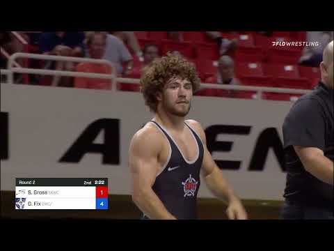 61 Kg Round 2 - Seth Gross, Sunkist Kids WC Vs Daton Fix, Cowboy WC  -  Titan Mercury Wrestling Club