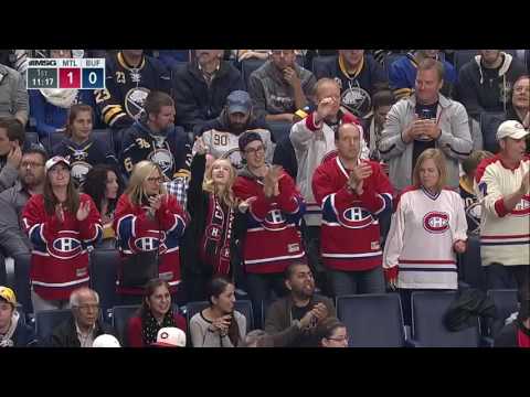Brendan Gallagher 1-0 Goal - Canadiens @ Sabres - 10.13.2016 - HD