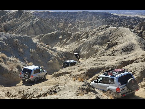 Socal Mitsubishi Montero Pajero Shogun Off-Roading In Anza Borrego- December 18, 2021