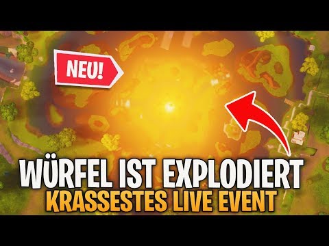 DAS KRASSESTE EVENT - Würfel ist EXPLODIERT! | Fortnite Live Event [Deutsch] | Detu Video