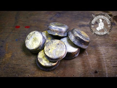 Casting Brass Cakes from Scrap