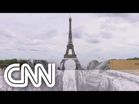 Torre Eiffel, em Paris, ganha novo cenário | NOVO DIA