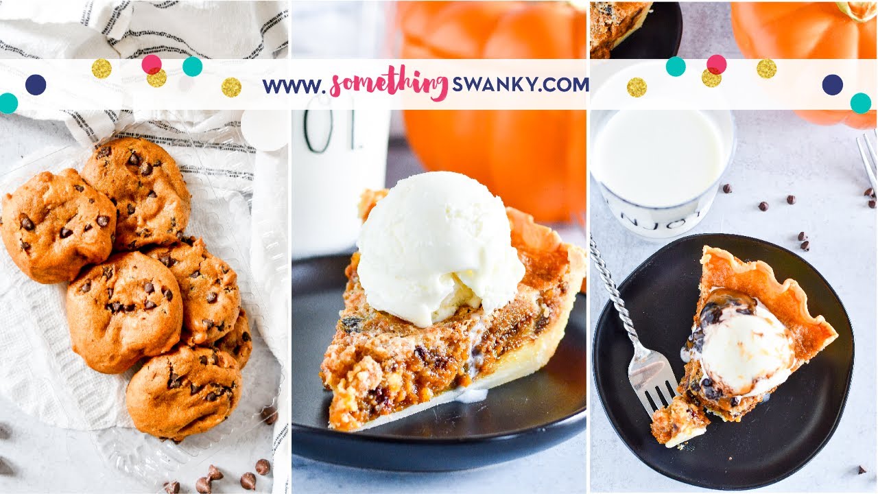 Pumpkin Cookie Chess Pie