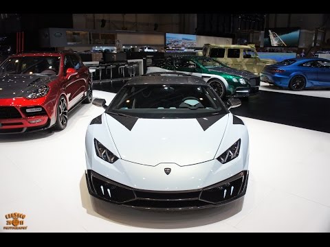 Mansory - S class Diamond edition - Huracan Torofeo - Bentley GT race - Geneve Motor Show 2015 -