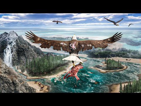 Surviving the Wild as an EAGLE... And I Picked a Fight with Everything!