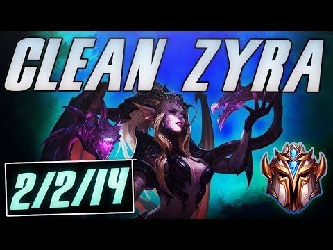 BEST ZYRA CARRYING AS SUPPORT IN CHALLENGER!  FT TSM BJERGSEN AND BROKEN BLADE