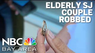 Elderly San Jose couple robbed of treasured heirloom in coordinated parking lot theft
