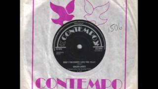 Major Lance Don't You Know I Love You