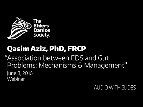 Webinar: Association between EDS and Gut Problems by Dr. Qasim Aziz