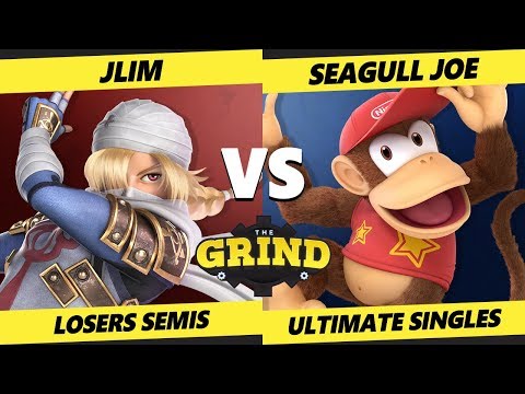 The Grind 117 Losers Semis - JLim (Snake, Sheik) Vs. Seagull Joe (Diddy, Palutena) Smash Ultimate