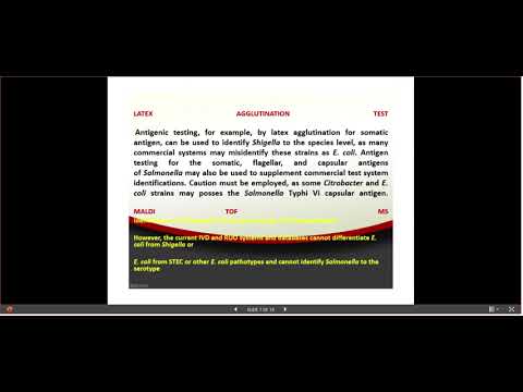 Module 7: clinical diagnosis of faeces  specimen for bacterial pathogens