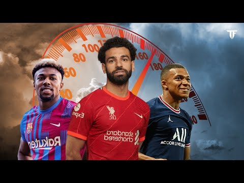 Top 20 Fastest Football Players 2022!