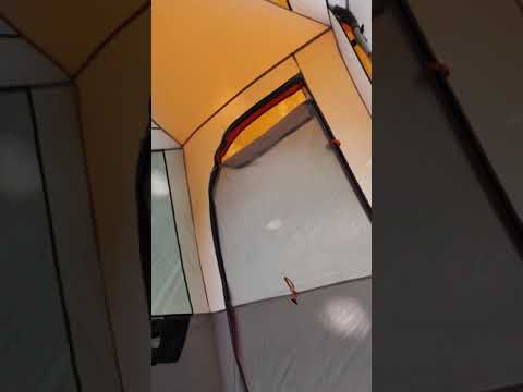 Coleman Octagon 98 Plus with Full Fly - solo glamping walkthrough part 2